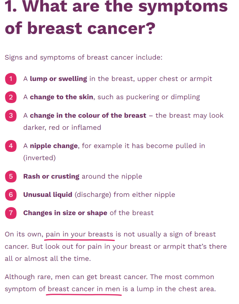 October Is Breast Cancer Awareness Month Cradley Surgery