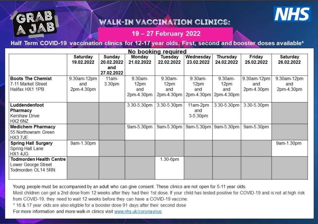 half-term-walk-in-covid-19-vaccination-clinics-for-under-18s-king