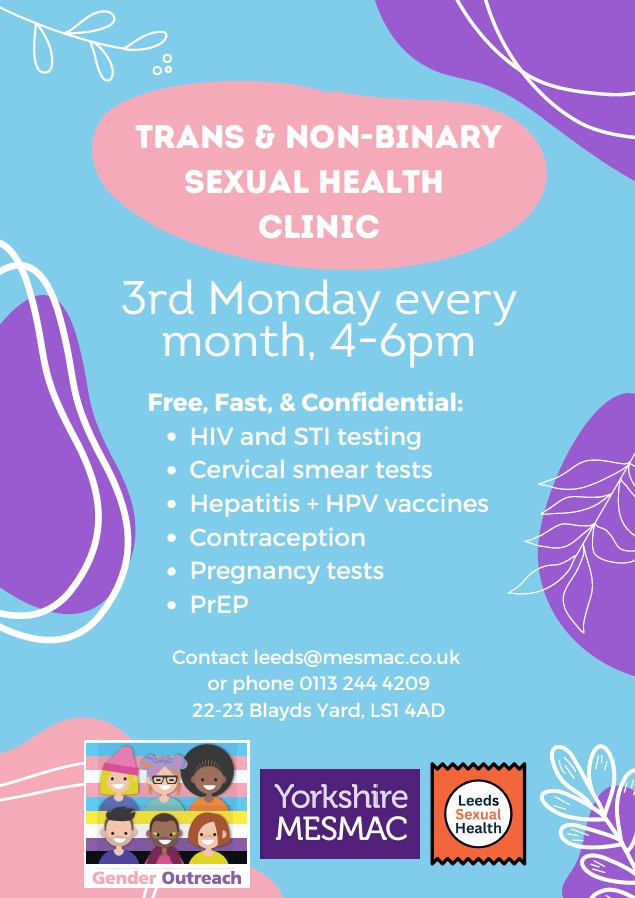 Trans & Non-binary Sexual Health Clinic - Oulton Medical Centre