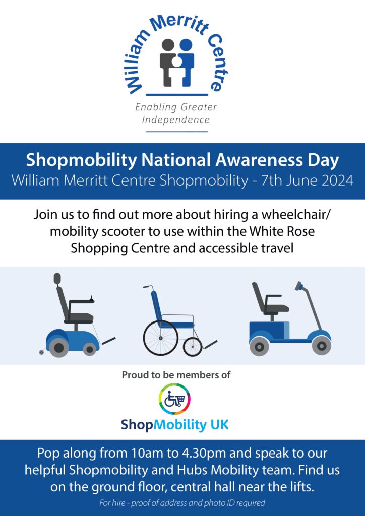 William Merritt Centre Shopmobility 7th June 2024 Gibson Lane Practice