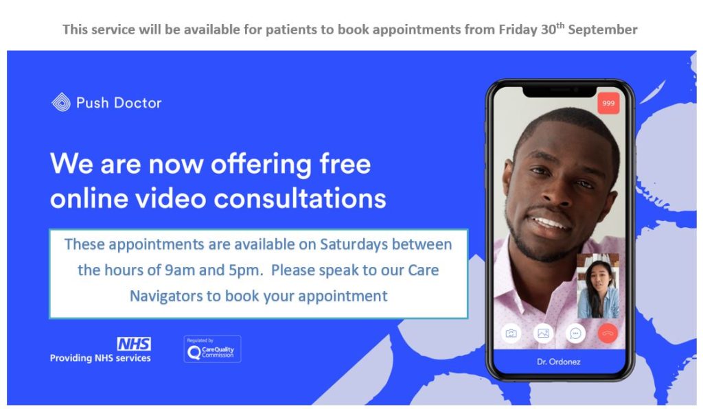 Push Doctor Patient Service Munro Medical Centre