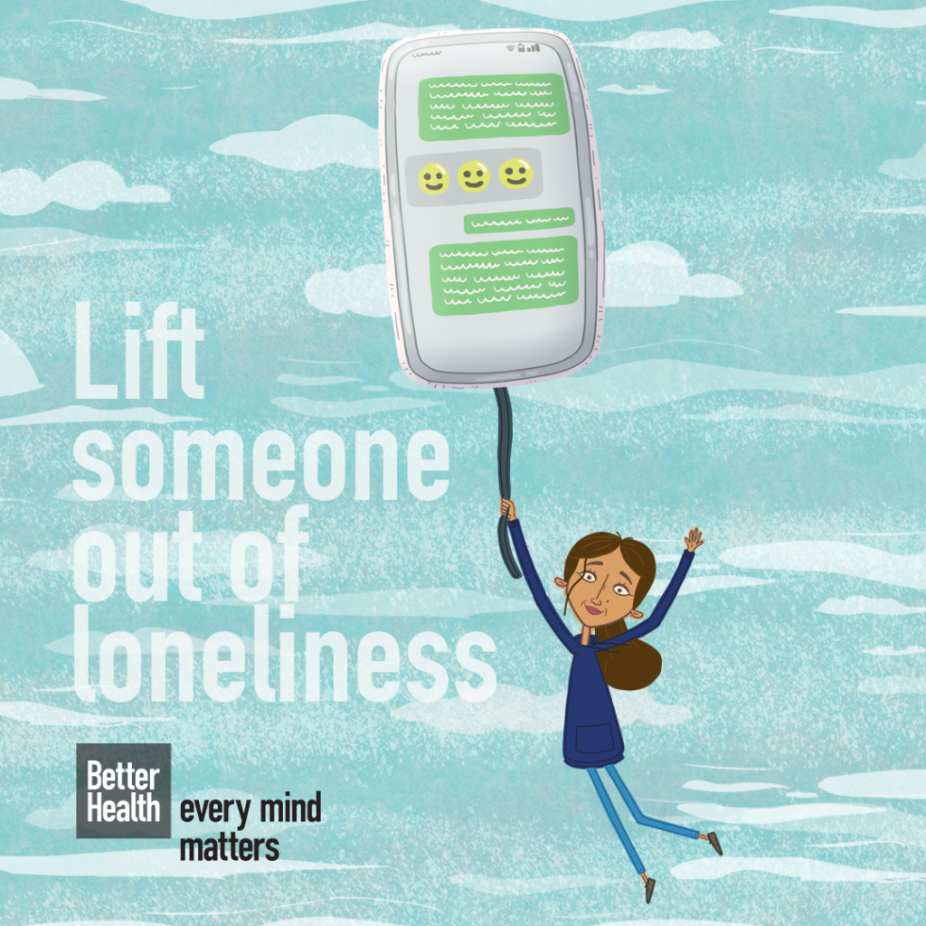 Lift someone out of loneliness