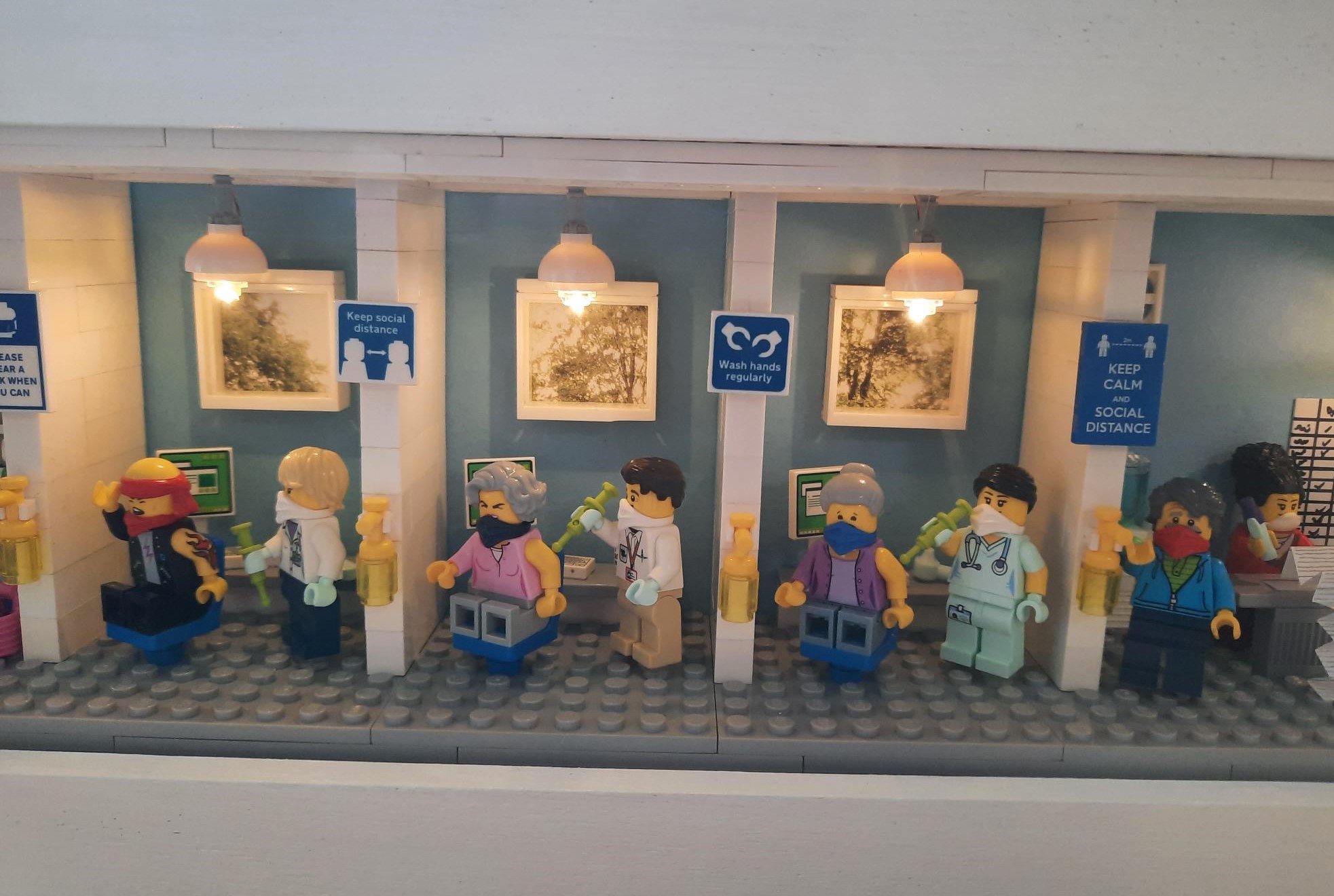 A Lego COVID Clinic St Mary s Surgery