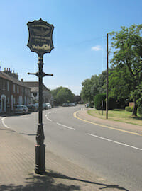 Image of Farnborough Village Sign