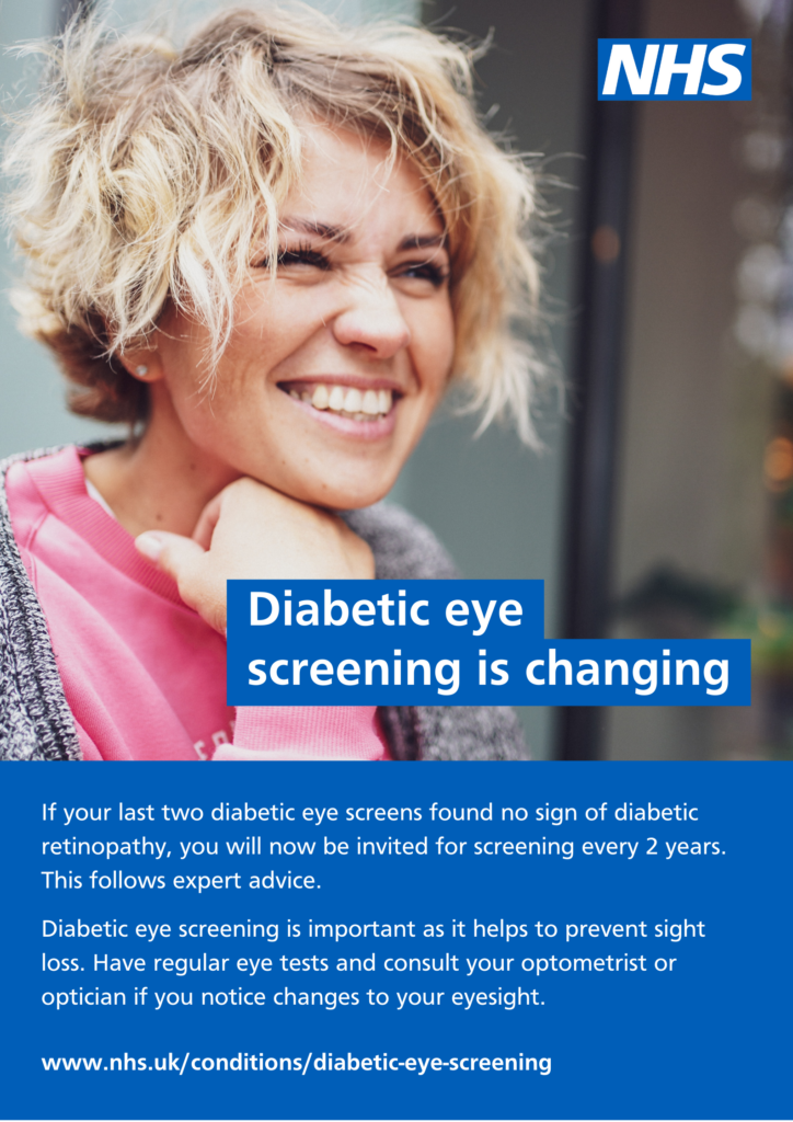 Diabetic Eye Screening is Changing! - Wistaria and Milford Surgeries
