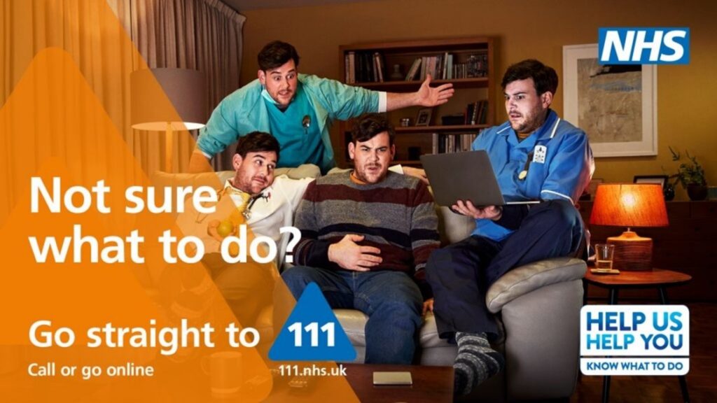 Not sure what to do? Go straight to 111.nhs.uk