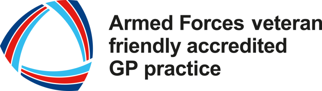 We are an armed forces veteran friendly accredited GP practice. 
Click this link to view the info page.