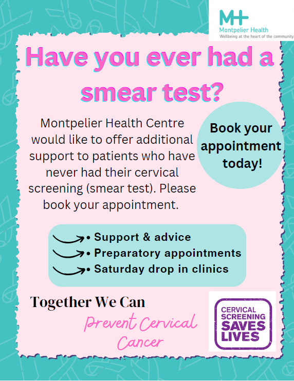 book a smear test 