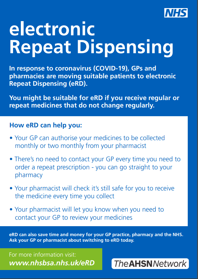 Electronic Prescription Service - The Manor Practice