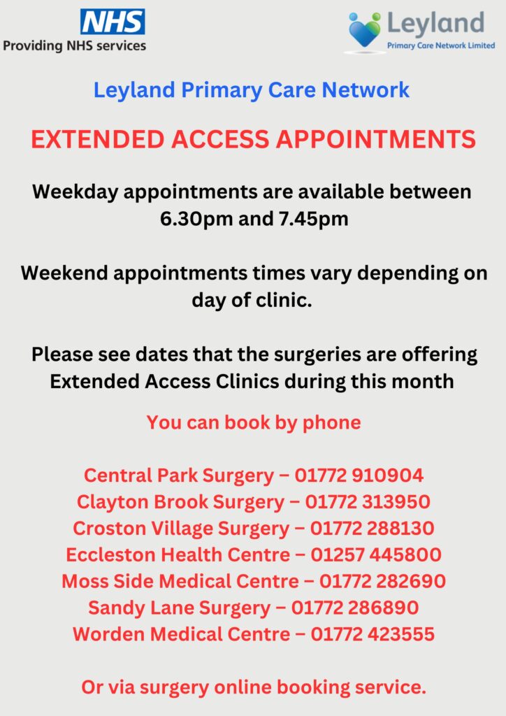 Moss Side Medical Centre 16 Moss Side Way, Leyland, Lancashire, PR26