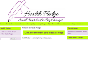 Health pledge