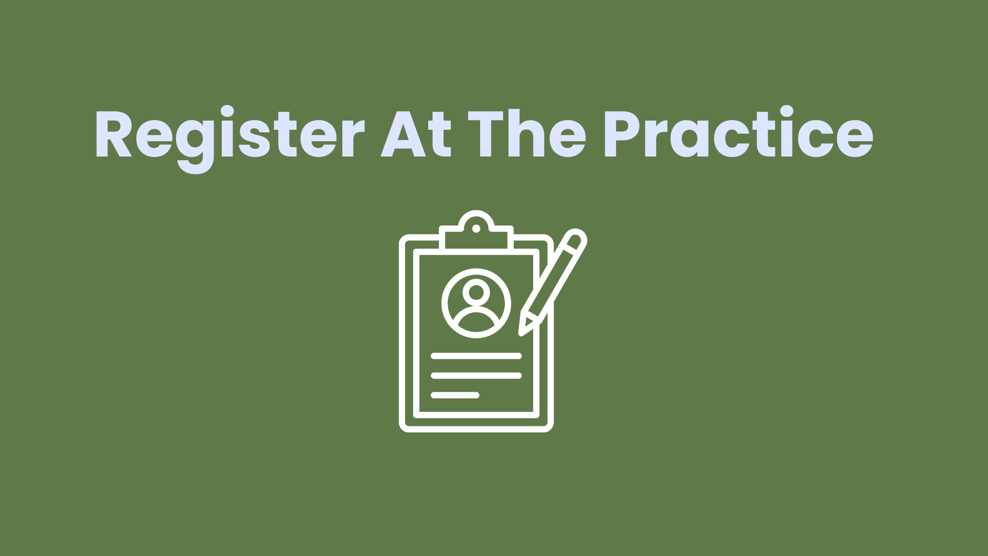 New Patient Registration