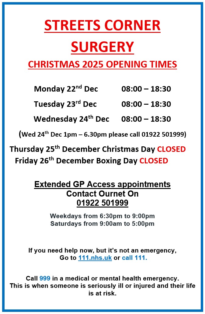 Christmas Opening Times Image