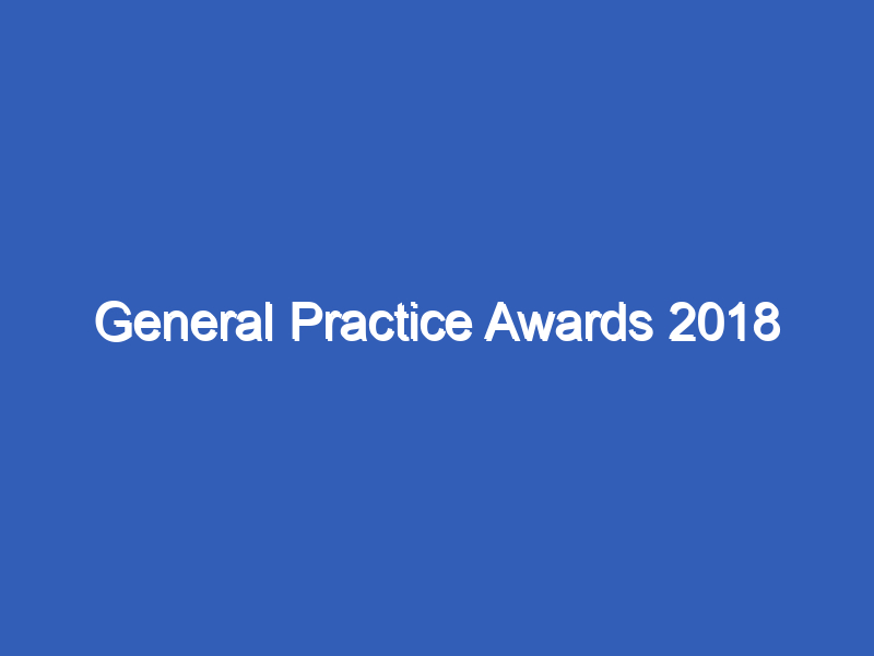 General Practice Awards 2018