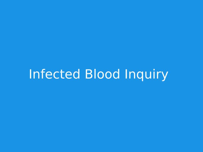 Infected Blood Inquiry