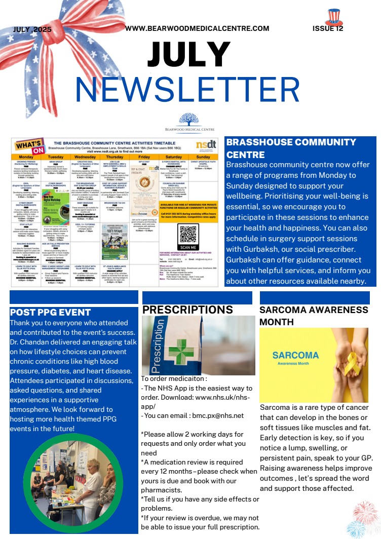 July 2025 Newsletter