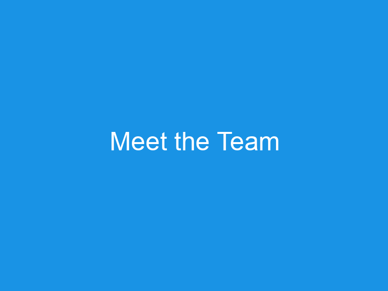 Meet the Team