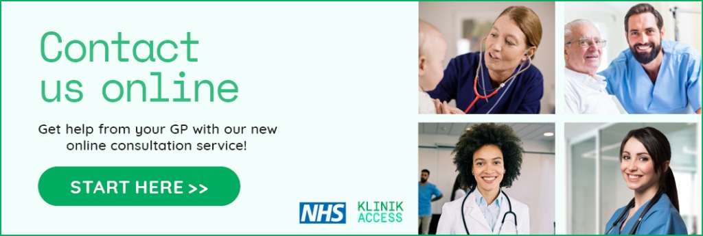 Klinik: Contact us online