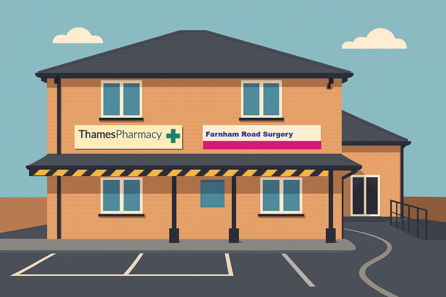 An Illustration of Farnham Road Surgery