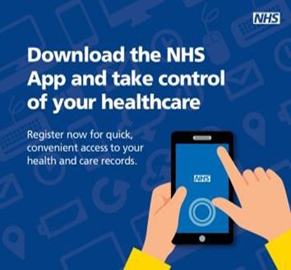 NHS App promotion
