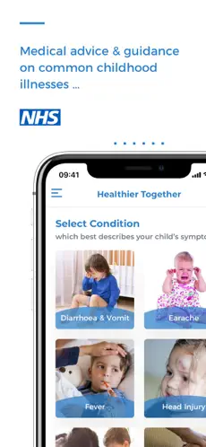 Healthier Together App screen