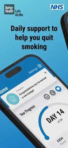 Quit Smoking app screen