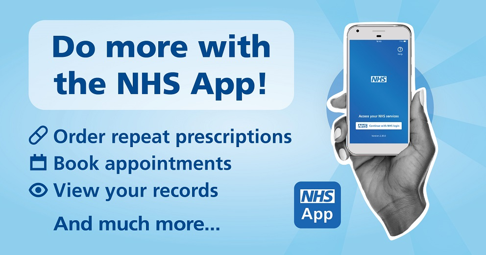 NHS App Banner