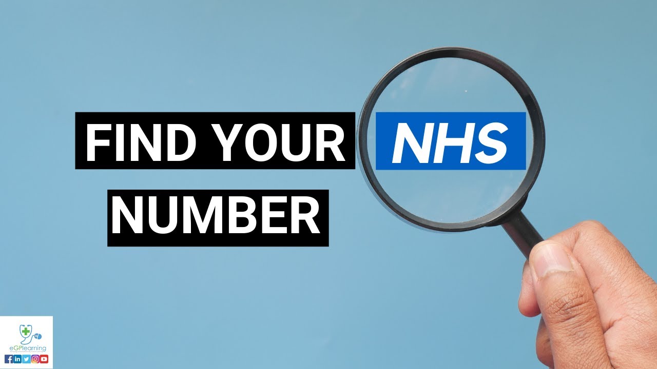 find your nhs number picture