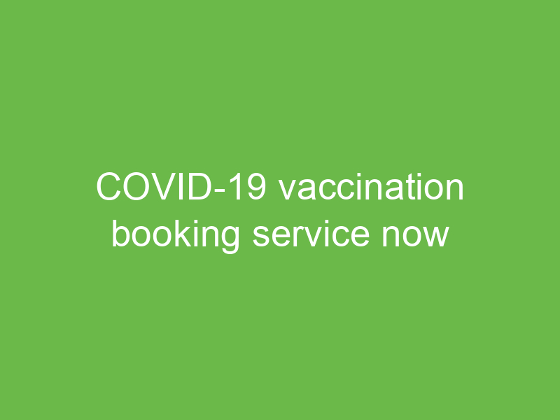 COVID-19 vaccination booking service now available on the NHS App