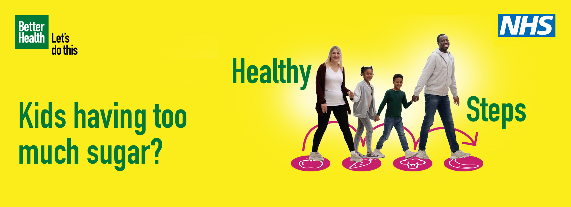 healthy steps banner headline