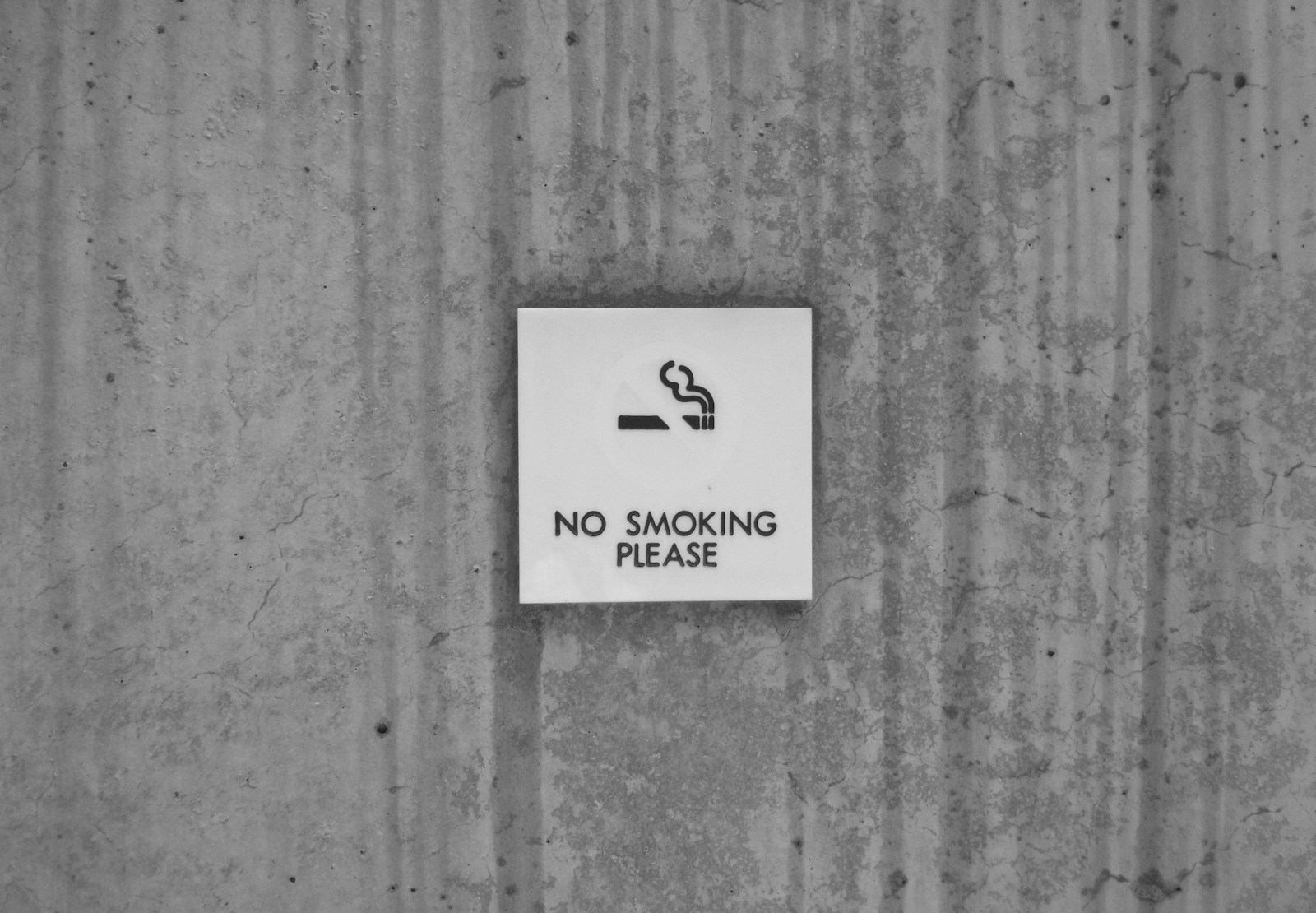 No Smoking Please logo