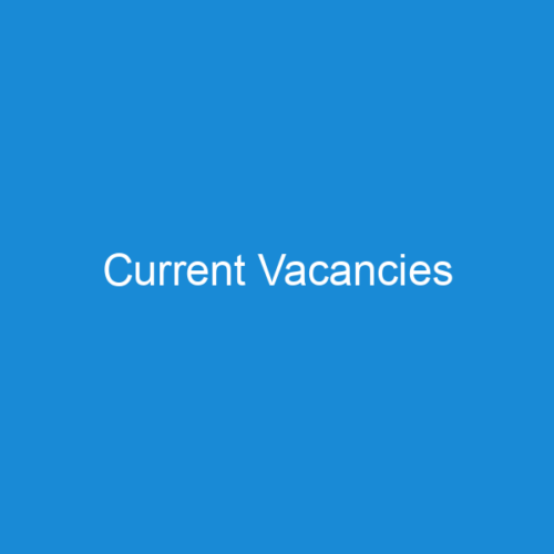 Current Vacancies