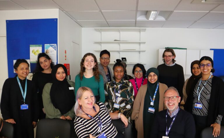 Some of Newham's ARRS staff meet for a personalisation roles meeting.